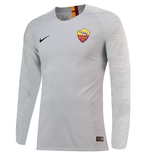 Maillot Football AS Roma Exterieur ML 2018-19 Gris